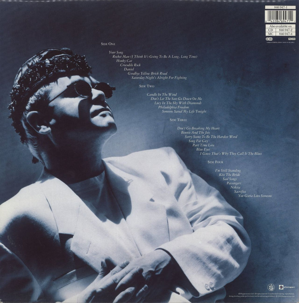 Elton John The Very Best Of Elton John UK 2-LP vinyl record set (Double LP Album) 042284694711