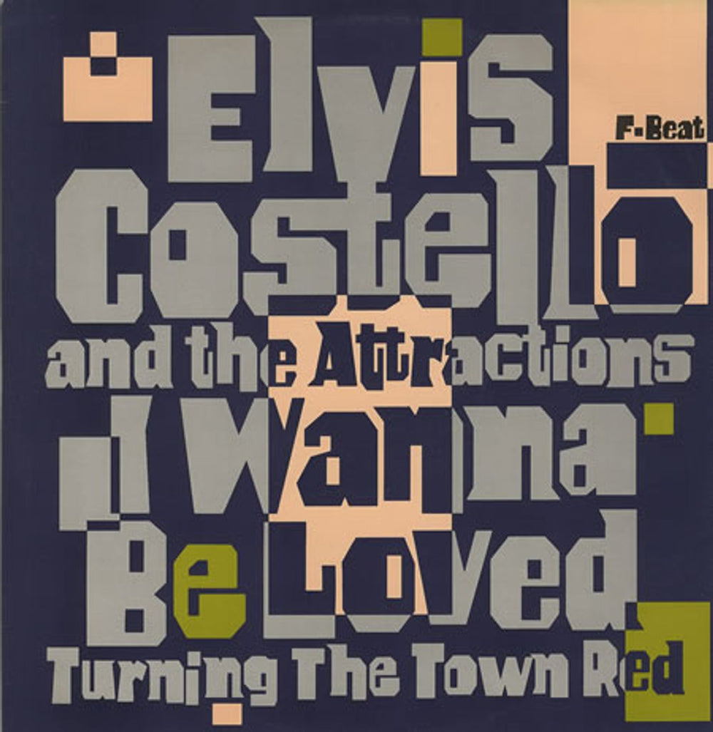 Elvis Costello I Wanna Be Loved UK 12" vinyl single (12 inch record / Maxi-single) XX35T