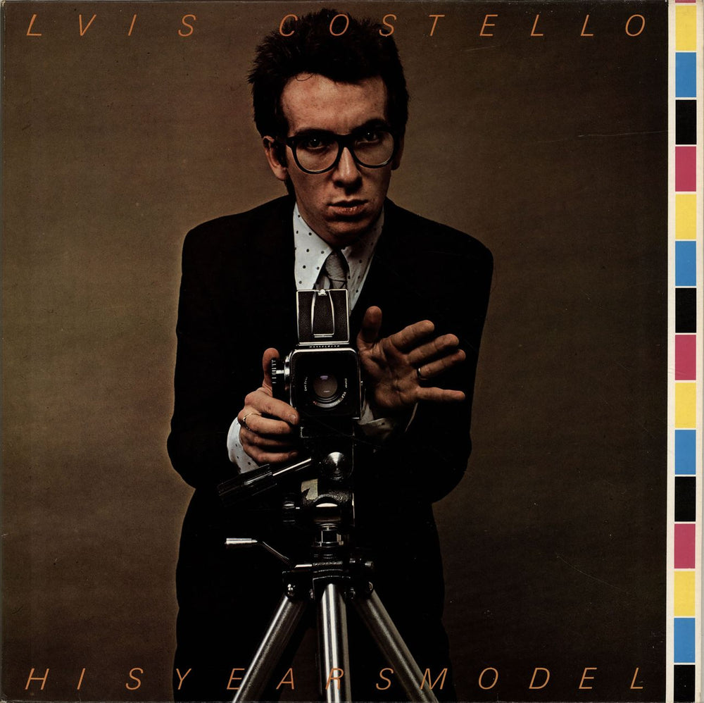 Elvis Costello This Years Model + Bonus 7" - EX UK vinyl LP album (LP record) RAD3