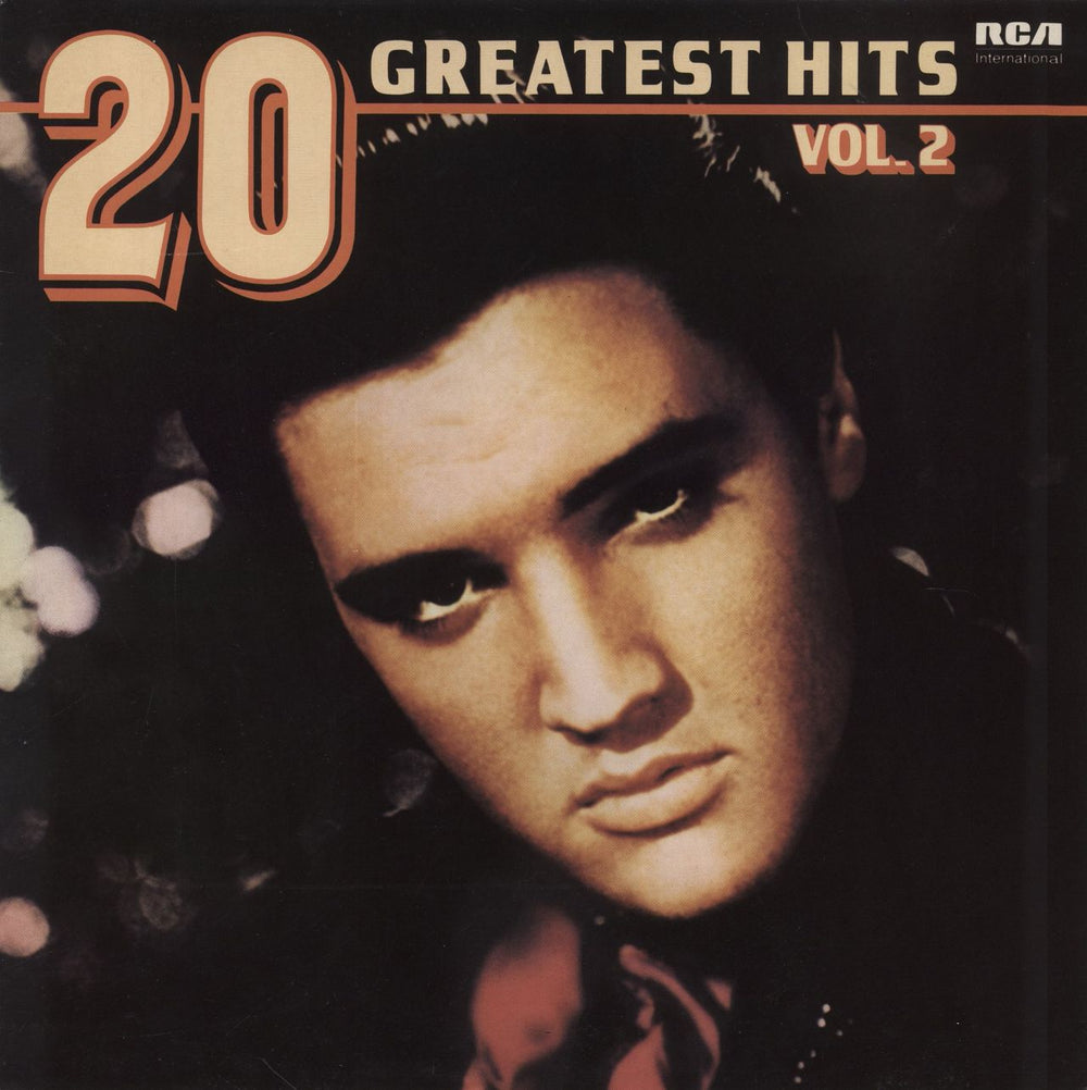 Elvis Presley 20 Greatest Hits, Vol. 2 UK vinyl LP album (LP record) INTS5116