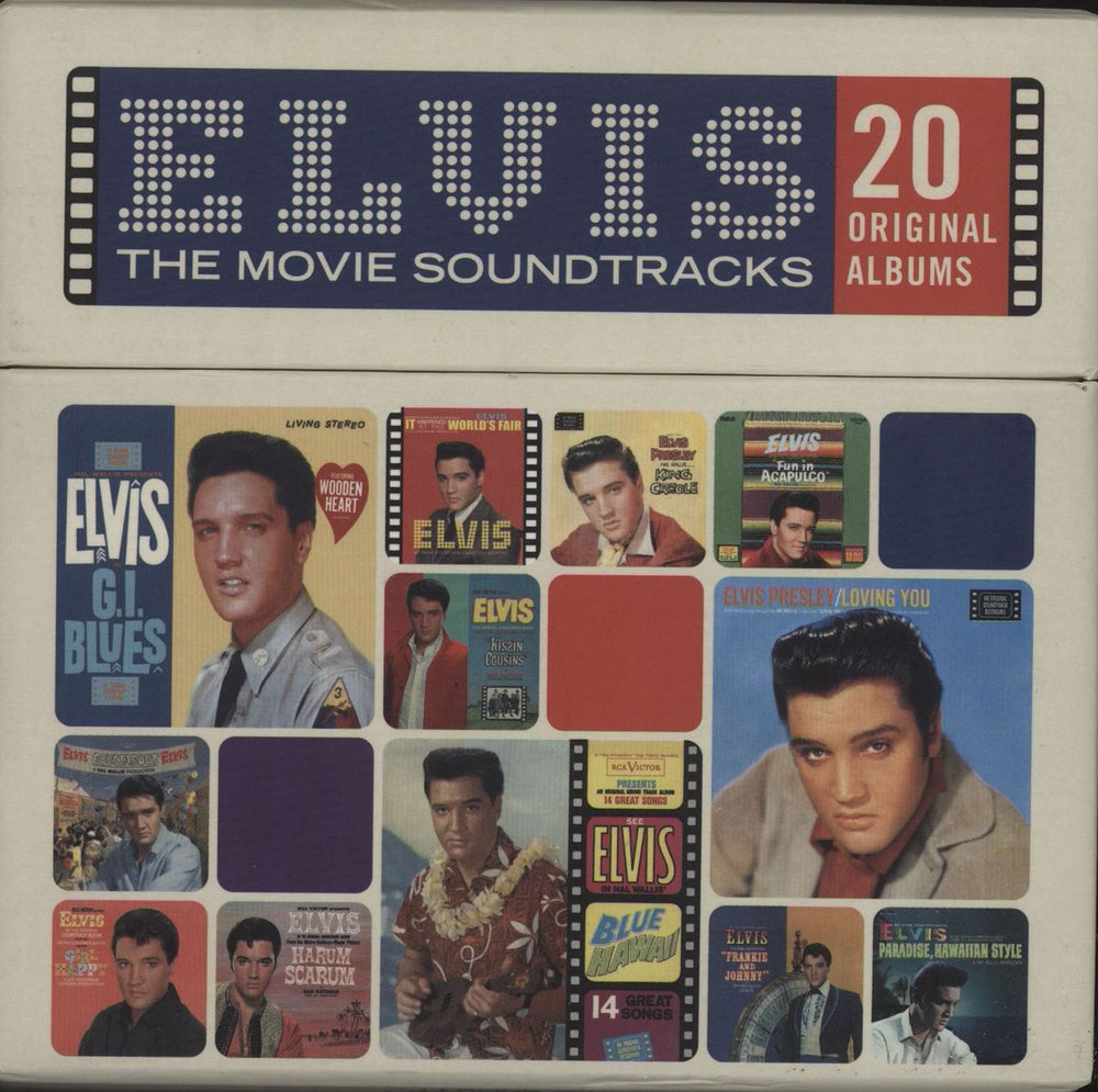 Elvis Presley Elvis: The Movie Soundtracks UK CD Album Box Set 88843016642