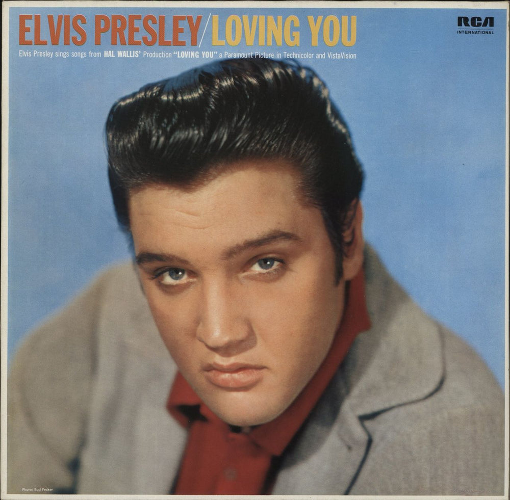 Elvis Presley Loving You UK vinyl LP album (LP record) NL81515