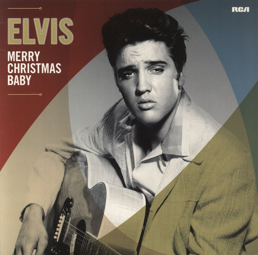 Elvis Presley Merry Christmas Baby - Green Vinyl UK vinyl LP album (LP record) 88985362331