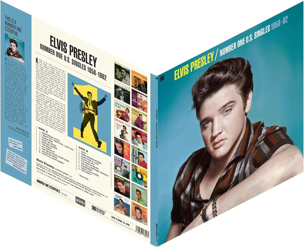 Elvis Presley Number One U.S. Singles 1956-62 - 180 Gram - Sealed UK vinyl LP album (LP record) 8436563185564