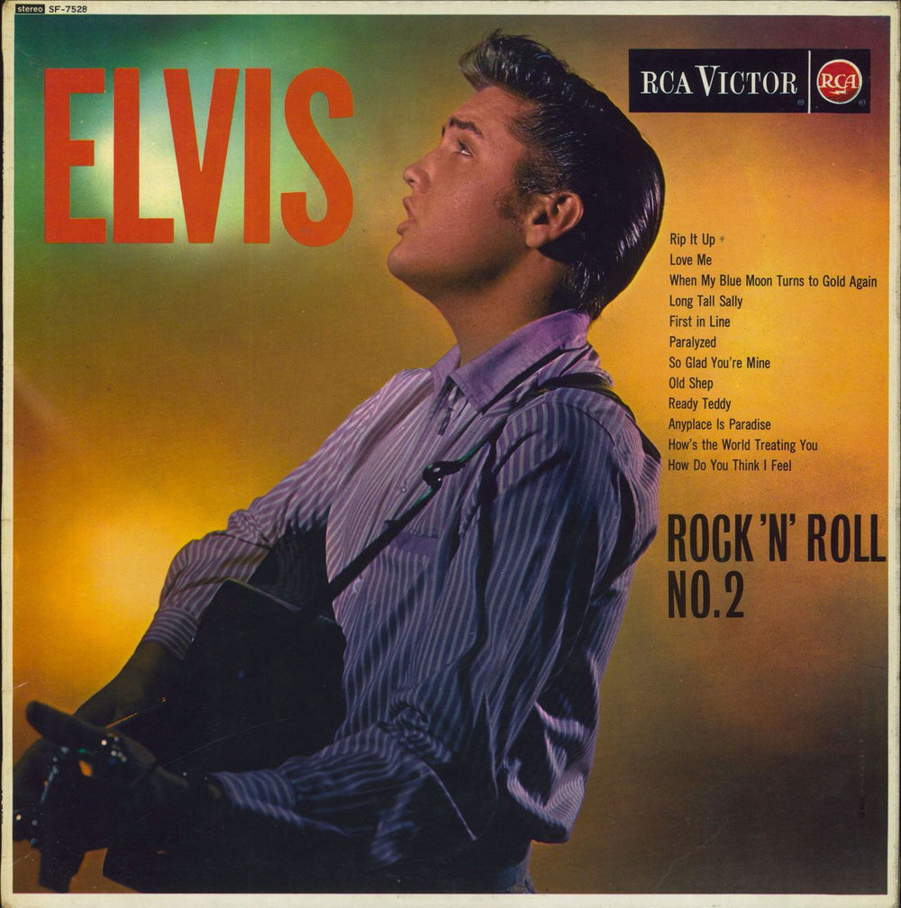 Elvis Presley Rock 'N' Roll No. 2 UK vinyl LP album (LP record) SF-7528