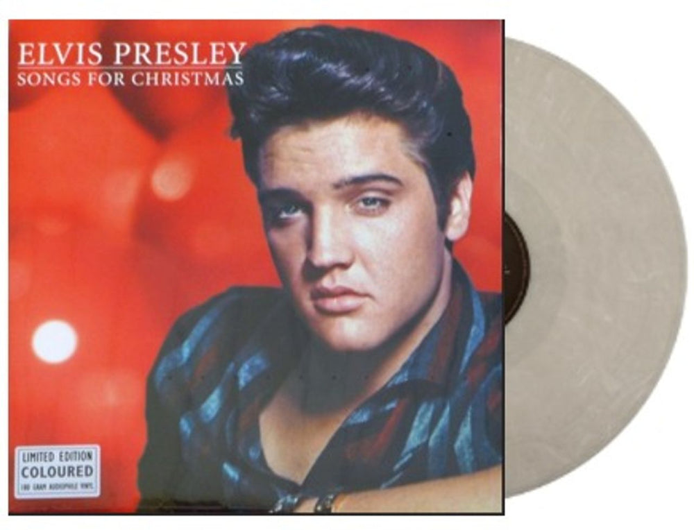 Elvis Presley Songs For Christmas - Snowy White Vinyl - Sealed UK vinyl LP album (LP record) VP80020