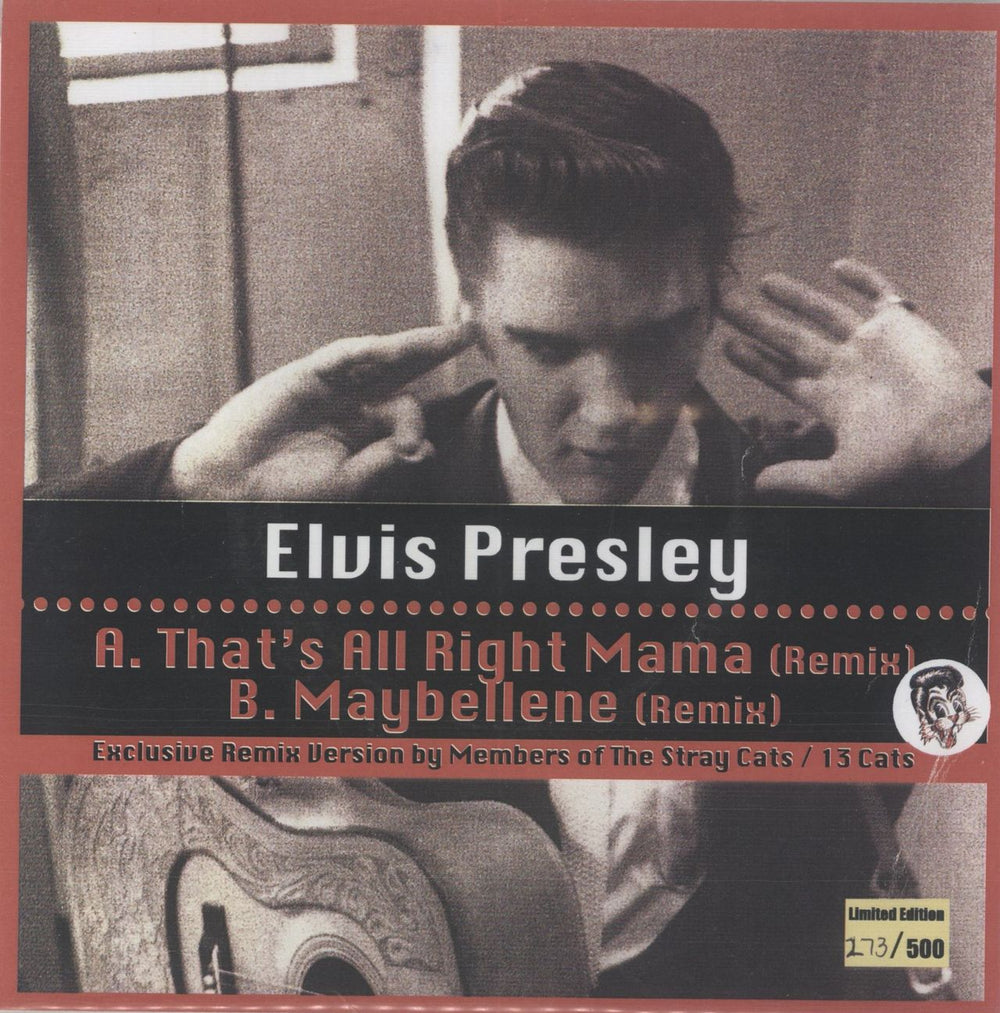 Elvis Presley That's All Right Mama US 7" vinyl single (7 inch record / 45) CLP0001