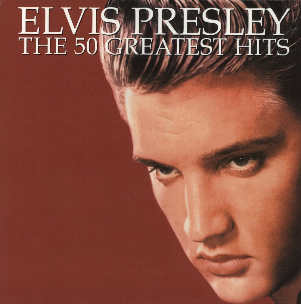 Elvis Presley The 50 Greatest Hits - 180 Gram Audiophile Vinyl UK 3-LP vinyl record set (Triple LP Album) MOVLP296