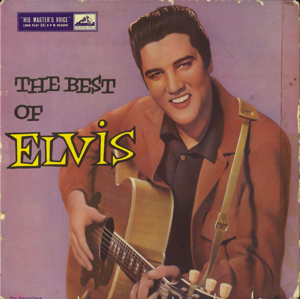 Elvis Presley The Best Of Elvis - G/VG UK 10" vinyl single (10 inch record) DLP1159