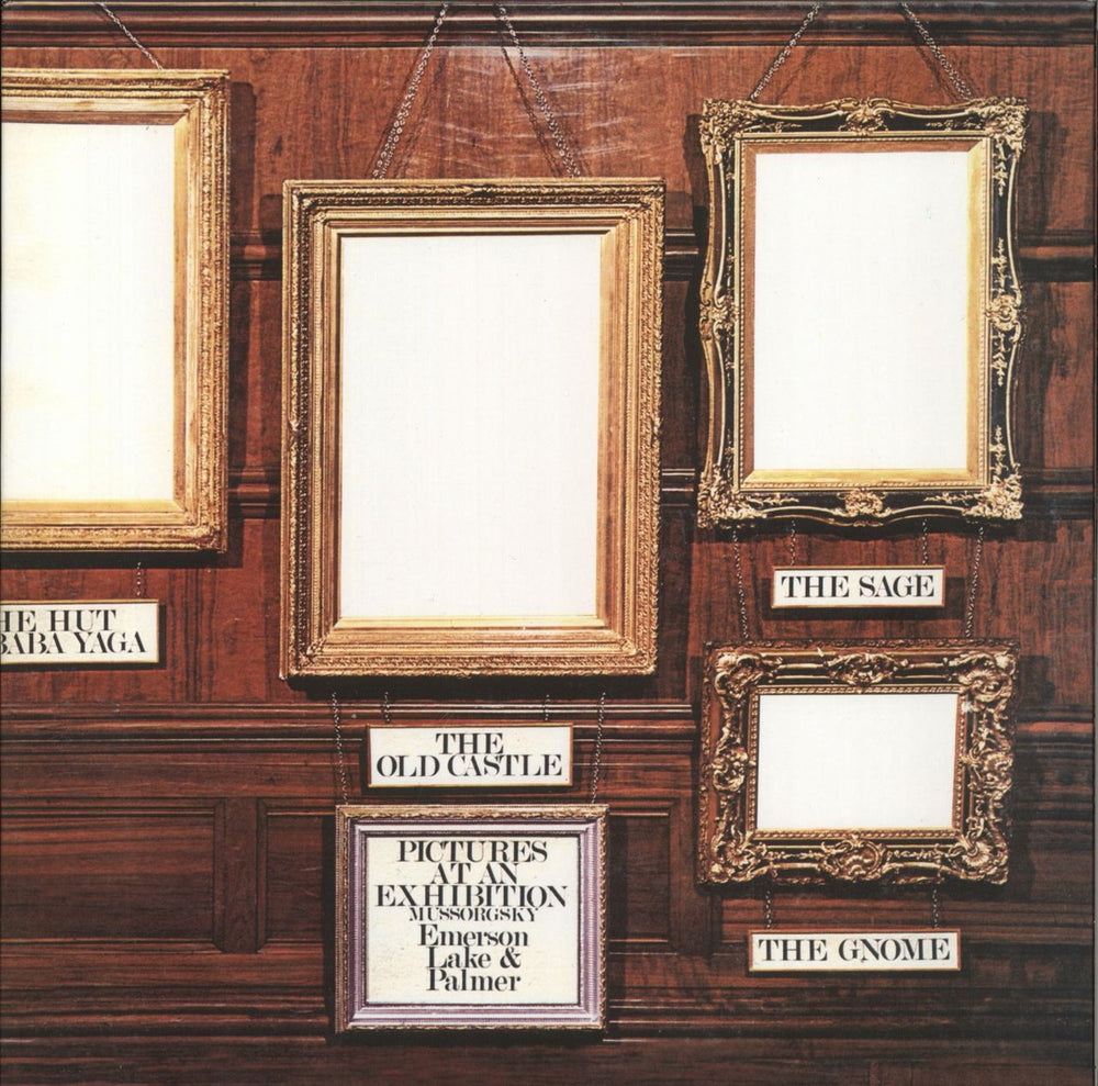 Emerson Lake & Palmer Pictures At An Exhibition - Remastered UK vinyl LP album (LP record) BMGCATLP3