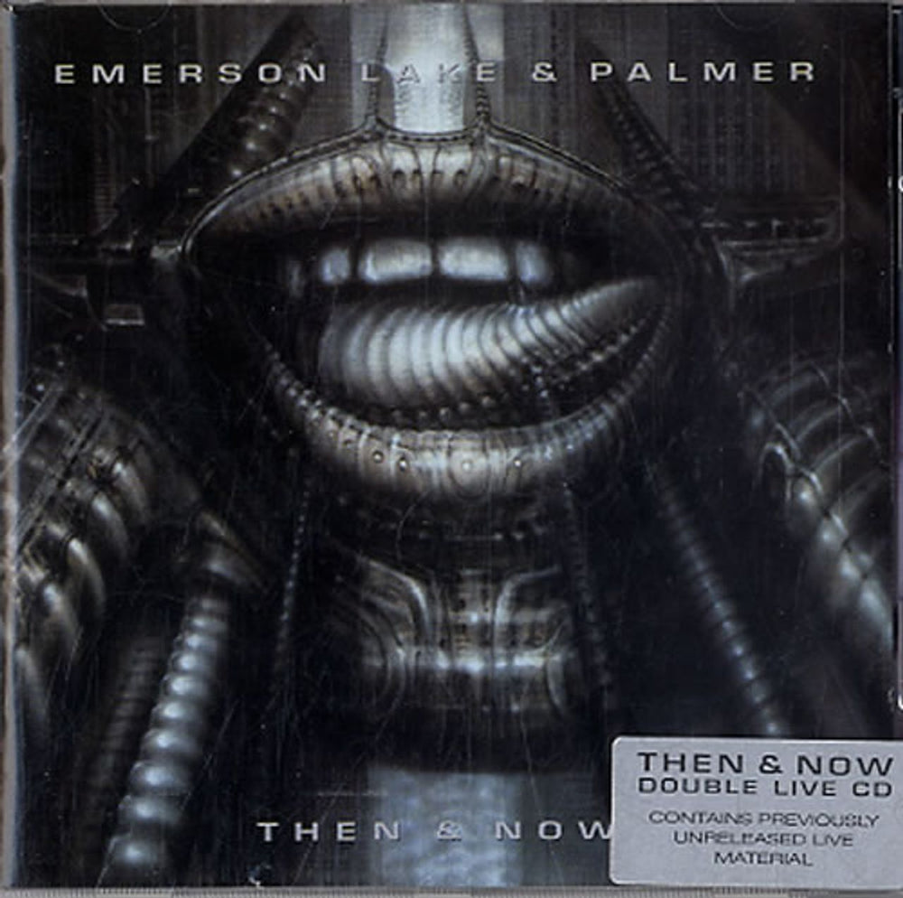 Emerson Lake & Palmer Then & Now UK 2 CD album set (Double CD) EDGCD040