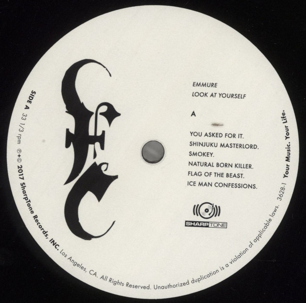 Emmure Look At Yourself UK vinyl LP album (LP record) 6WYLPLO857043