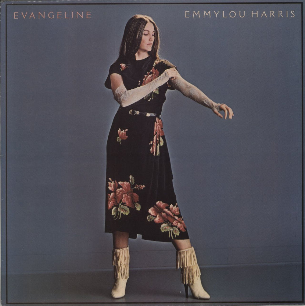 Emmylou Harris Evangeline UK vinyl LP album (LP record) K56880