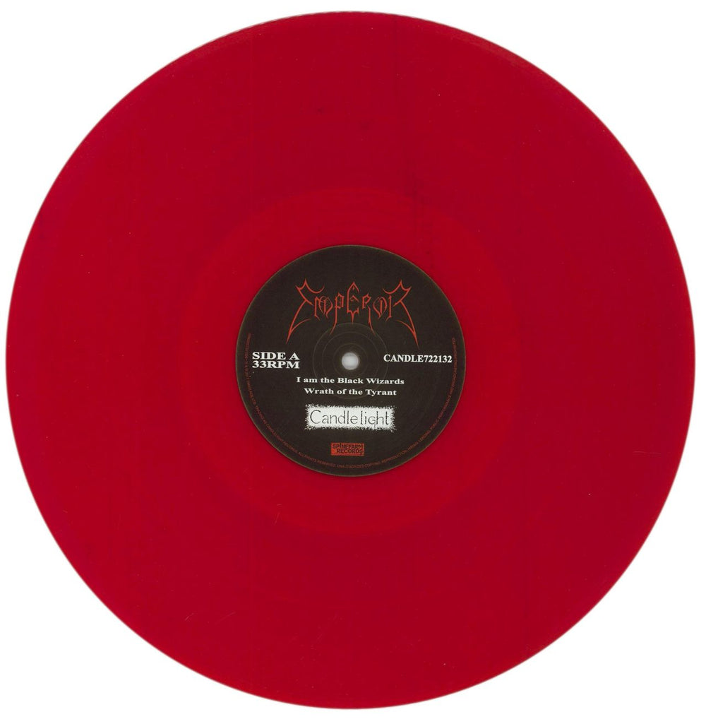 Emperor Emperor - Red Trasparent Vinyl UK 12" vinyl single (12 inch record / Maxi-single) 2PQ12EM862552