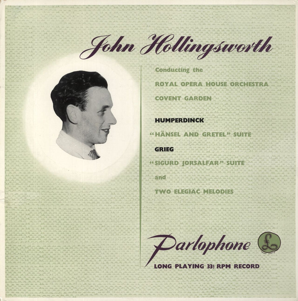 Engelbert Humperdinck (Composer) Humperdinck: "Hänsel And Gretel" Suite / Greig: "Sigurd Jorsalfar" Suite And Two Elegiac Melodies UK vinyl LP album (LP record) PMC1010