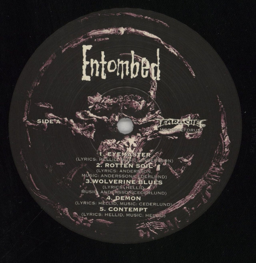 Entombed Wolverine Blues - Shrink UK vinyl LP album (LP record) ENTLPWO850362
