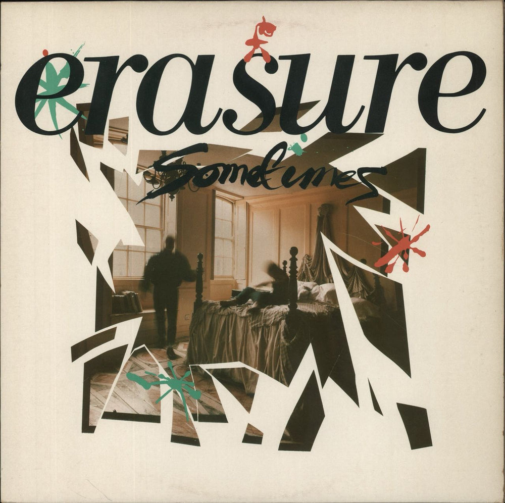 Erasure Sometimes UK 12" vinyl single (12 inch record / Maxi-single) 12MUTE51