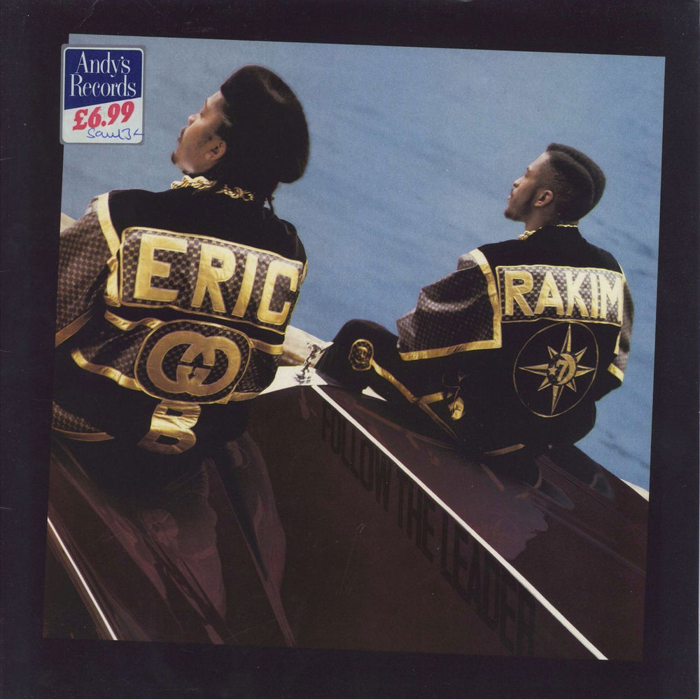 Eric B & Rakim Follow The Leader - Price stickered UK vinyl LP album (LP record) MCG6031