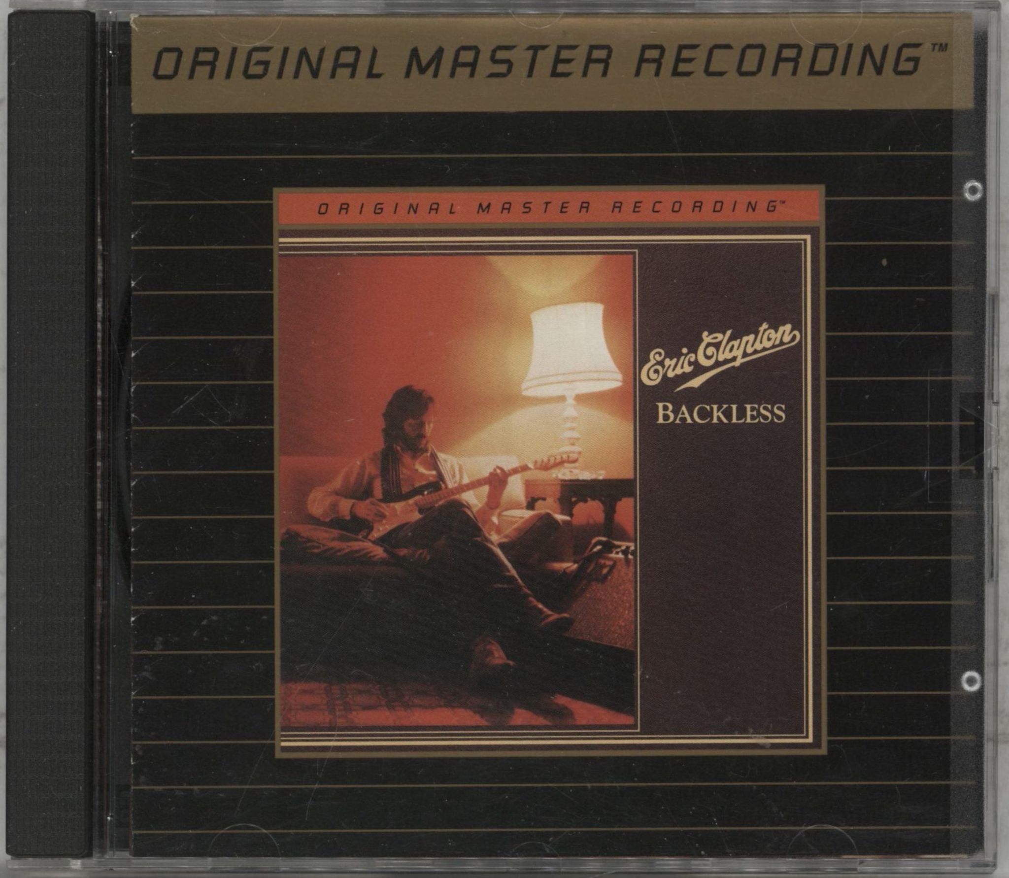 Eric Clapton Backless US CD album (CDLP) UDCD653
