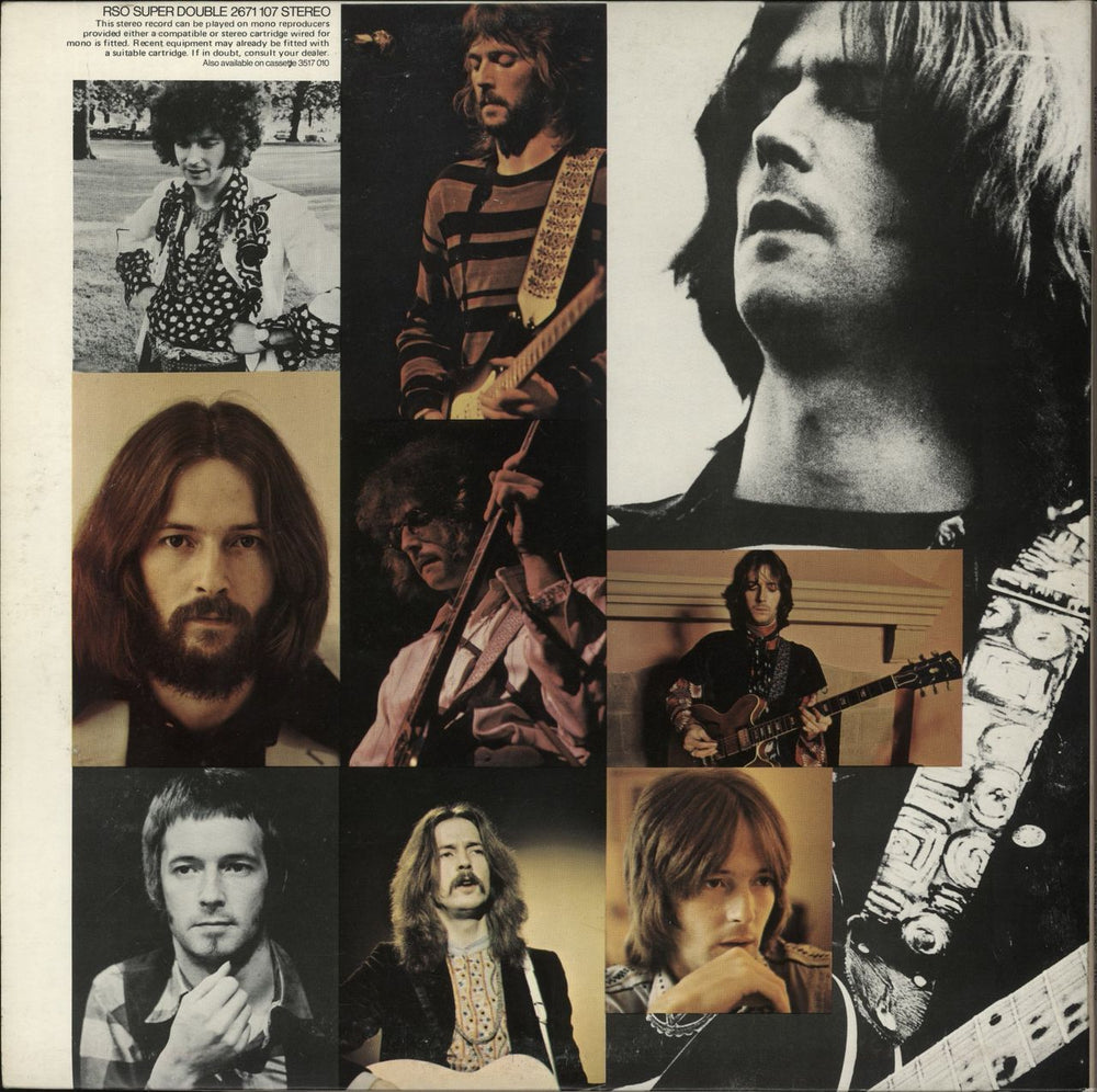 Eric Clapton History Of Eric Clapton UK 2-LP vinyl record set (Double LP Album)