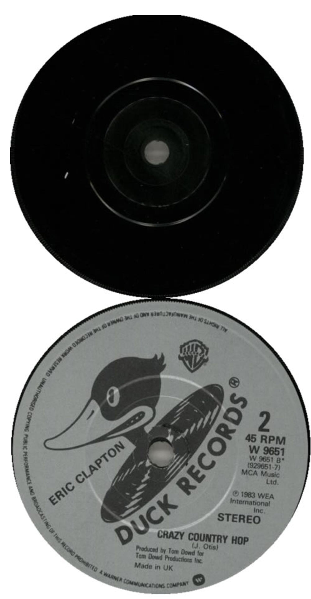 Eric Clapton Slow Down Linda UK 7" vinyl single (7 inch record / 45) CLP07SL87979