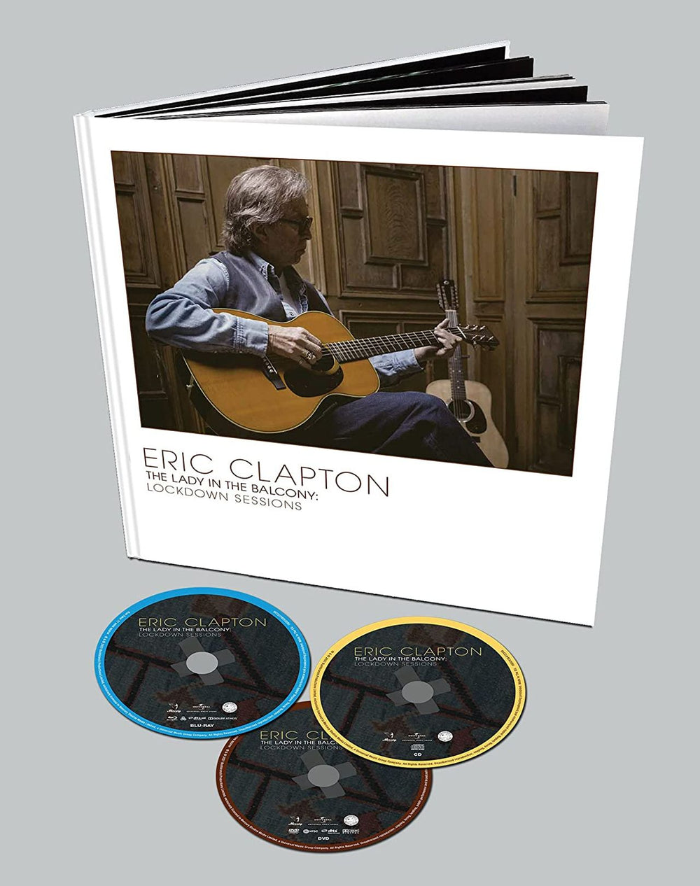 Eric Clapton The Lady In The Balcony: Lockdown Sessions - Deluxe Edition CD/DVD/Blu-Ray - Sealed UK CD Album Box Set 0602438372232