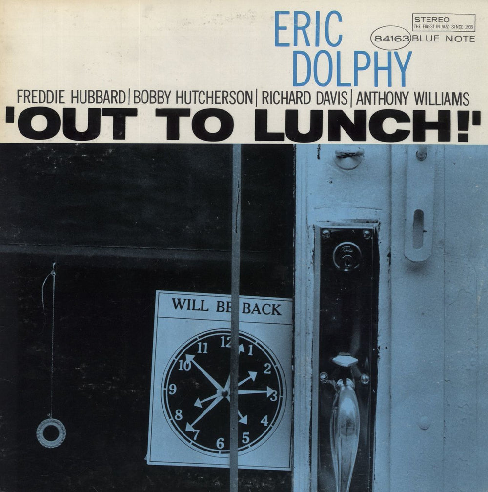 Eric Dolphy Out To Lunch US vinyl LP album (LP record) BLP-4163