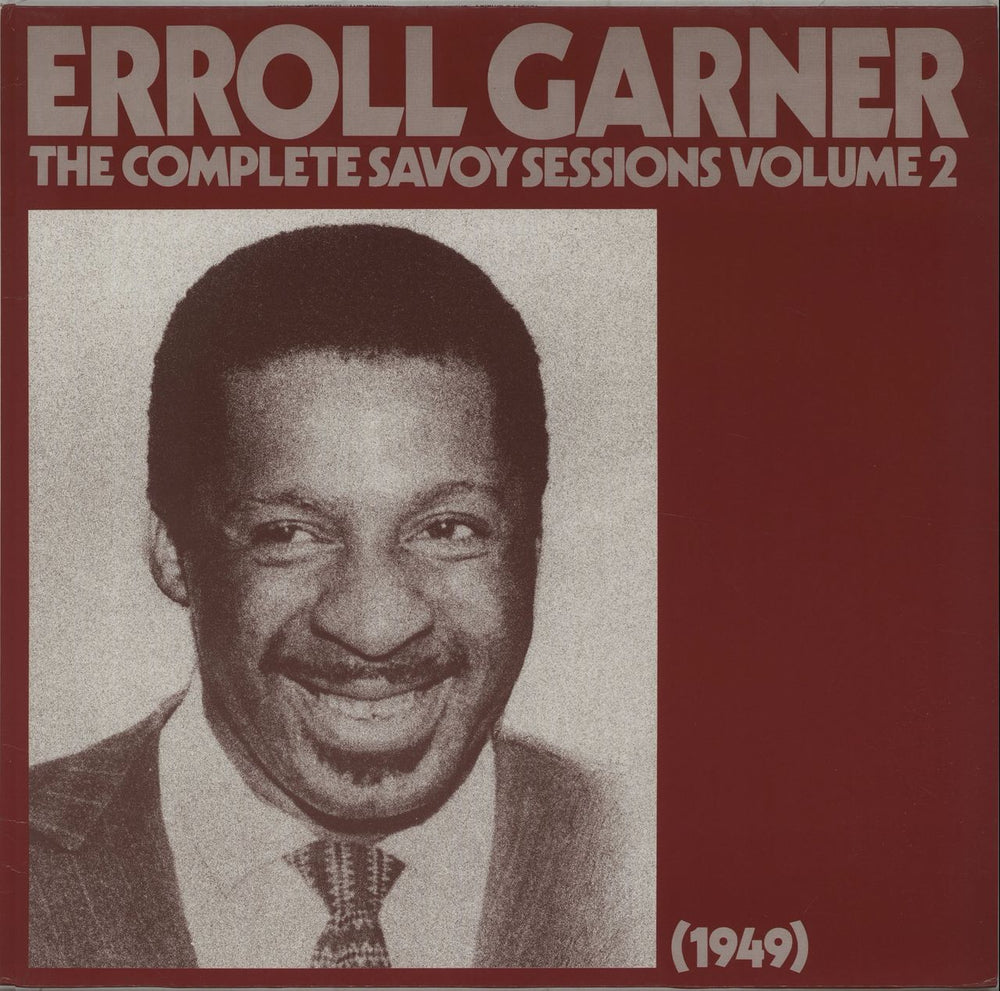 Erroll Garner The Complete Savoy Sessions Volume 2 (1949) German vinyl LP album (LP record) WL70542
