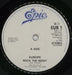 Europe Rock The Night UK 7" vinyl single (7 inch record / 45) ERP07RO564839