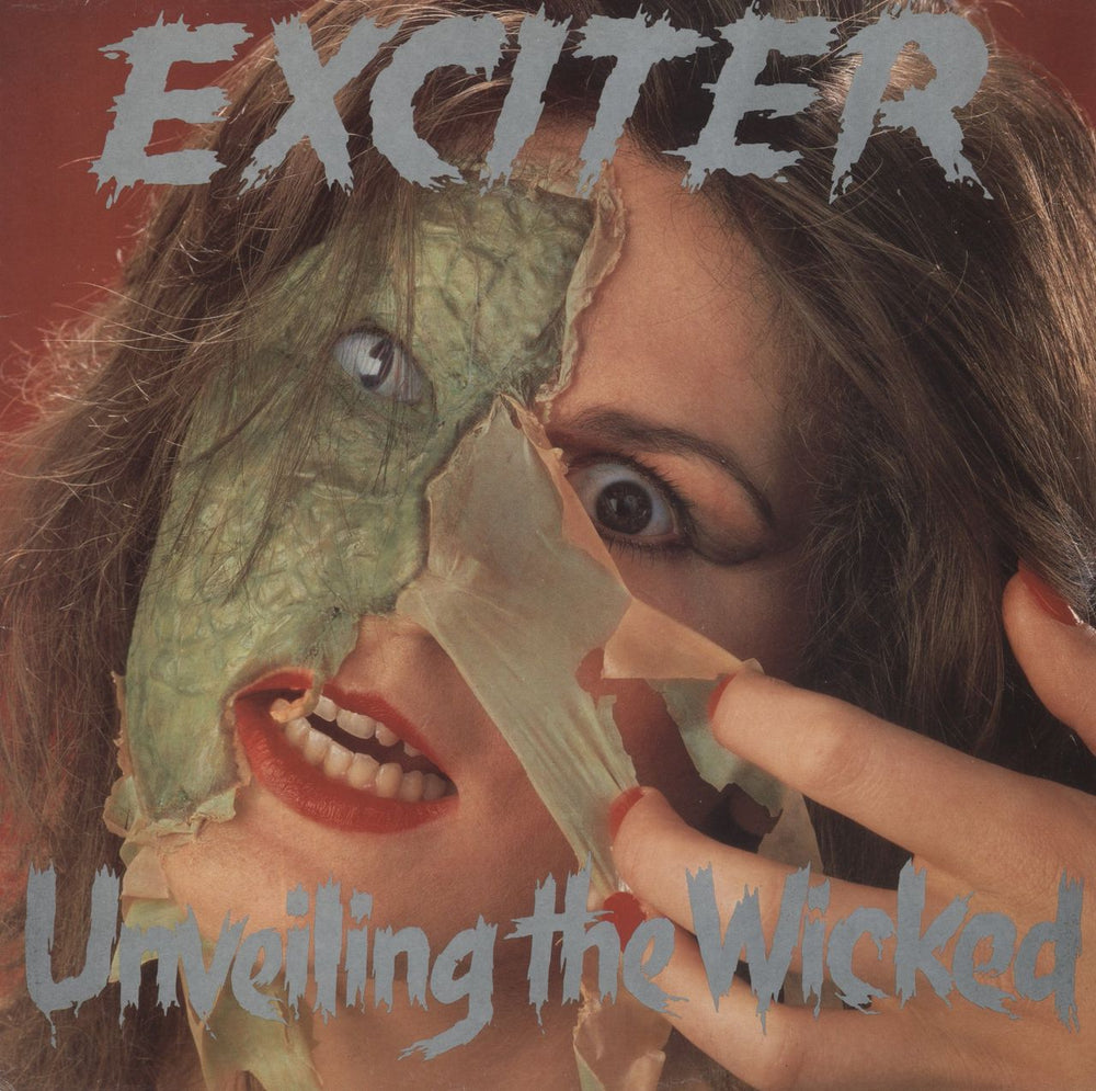 Exciter Unveiling The Wicked UK vinyl LP album (LP record) MFN61