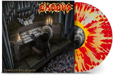 Exodus Tempo Of The Damned - Clear, Red & Yellow Splattered Vinyl - Sealed UK 2-LP vinyl record set (Double LP Album) NBR56574