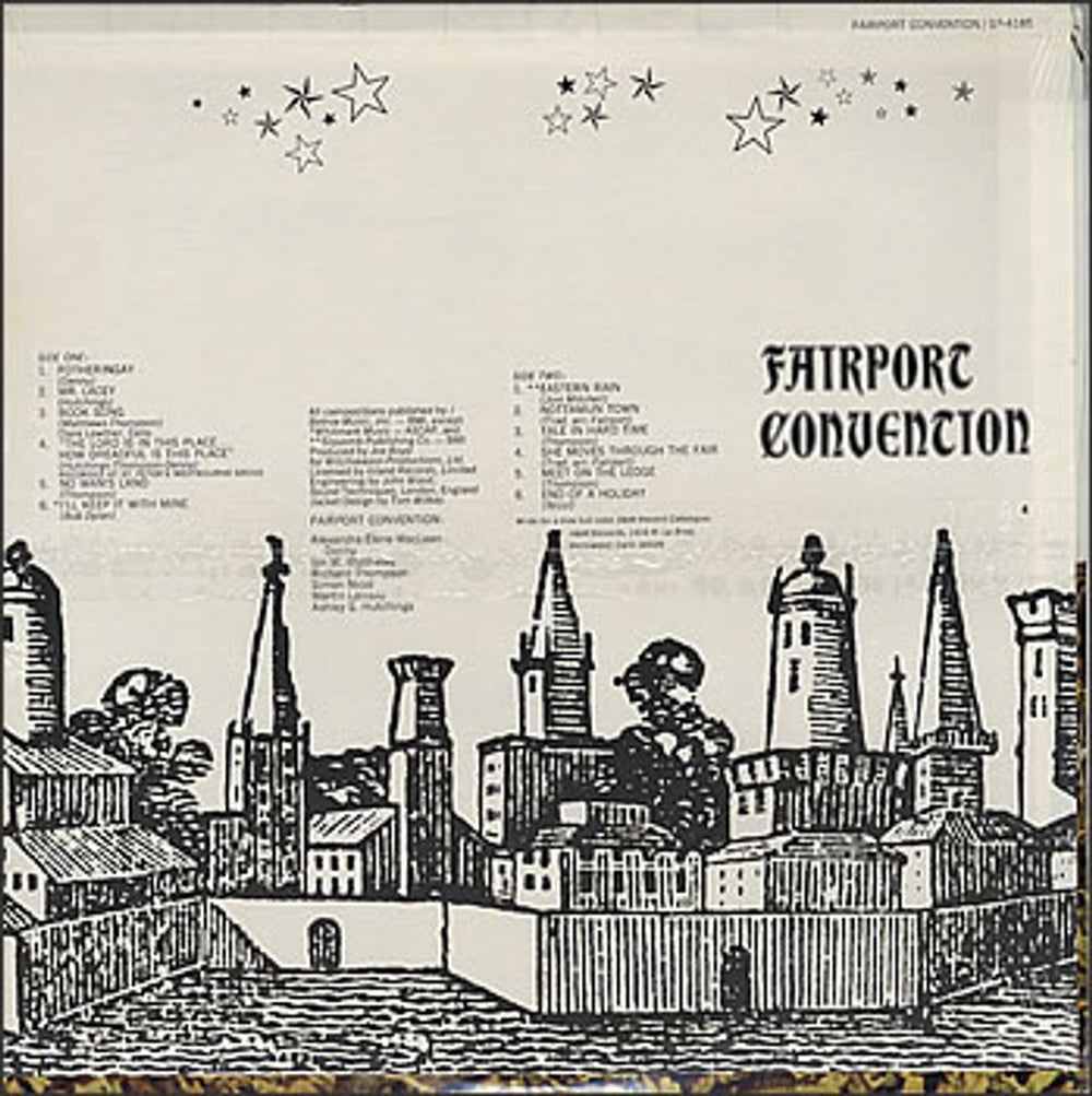 Fairport Convention Fairport Convention - Sealed US vinyl LP album (LP record) F-CLPFA380652