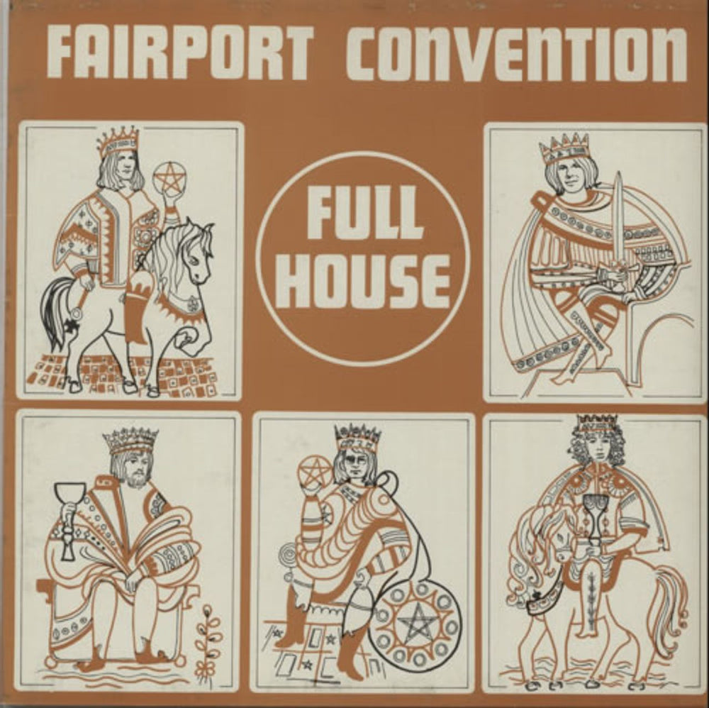 Fairport Convention Full House - Blue Label UK vinyl LP album (LP record) ILPS9130