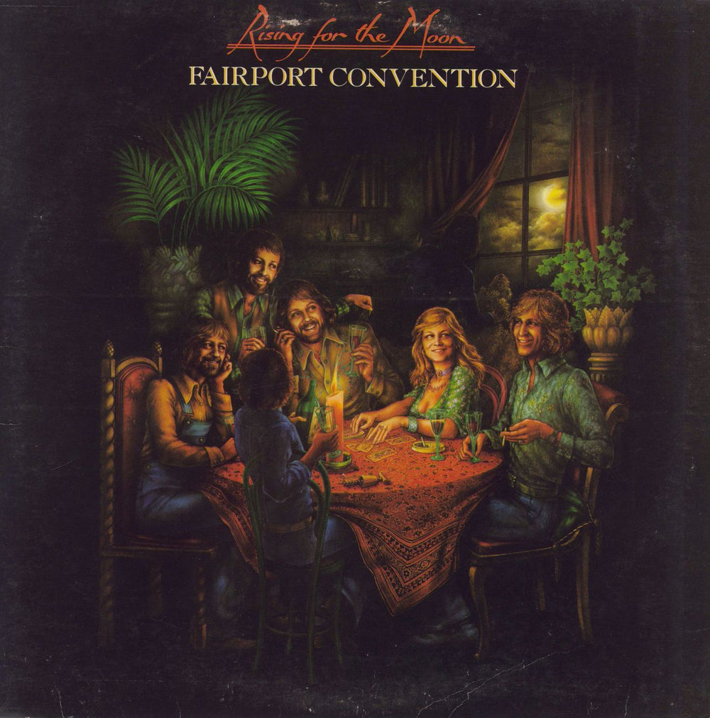 Fairport Convention Rising For The Moon - 1st - EX UK vinyl LP album (LP record) ILPS9313