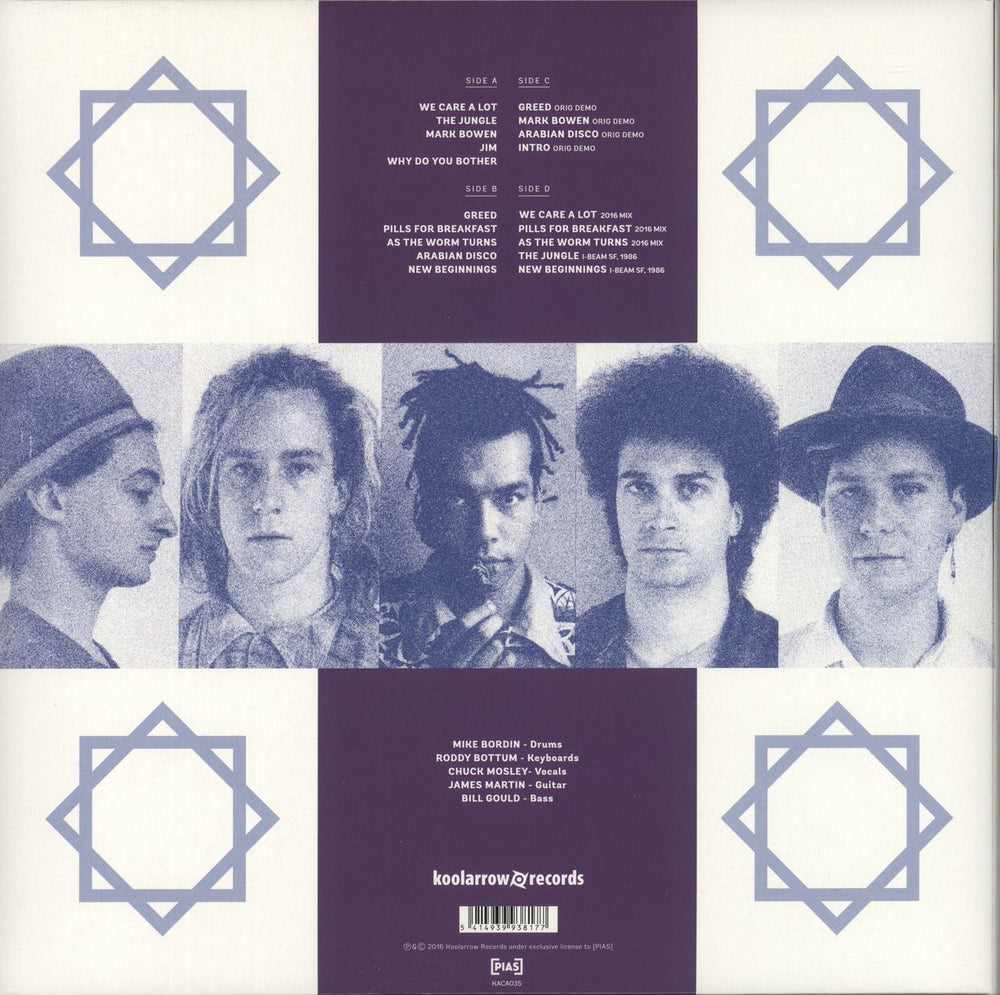 Faith No More We Care A Lot - Deluxe Band Edition UK 2-LP vinyl record set (Double LP Album) 5414939938177