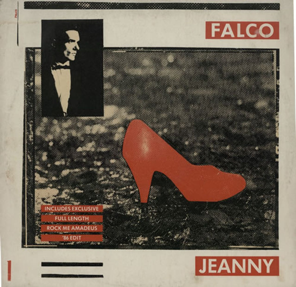 Falco Jeanny UK 12" vinyl single (12 inch record / Maxi-single) AMY333