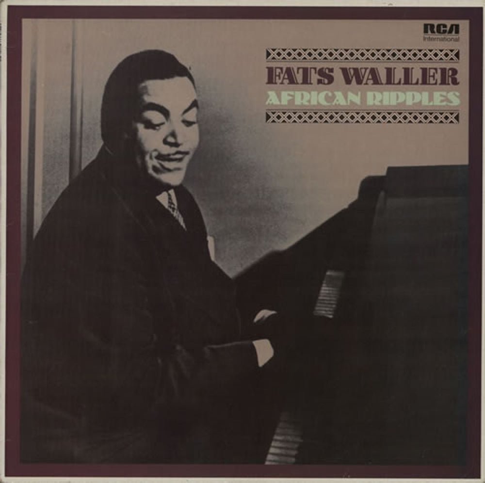 Fats Waller African Ripples UK vinyl LP album (LP record) INTS5095