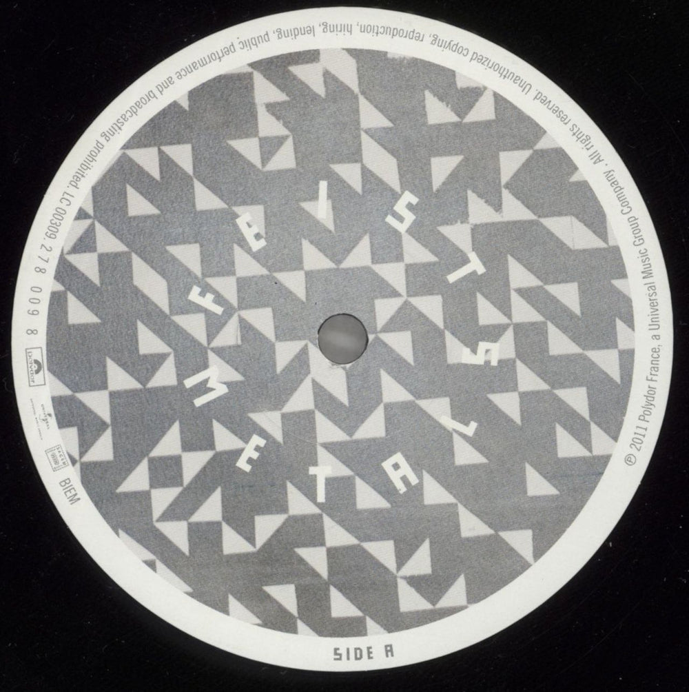 Feist Metals - 180gm UK vinyl LP album (LP record) FETLPME875151