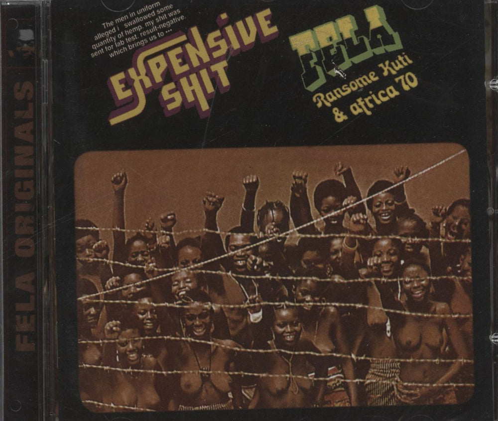 Fela Kuti Expensive Shit / He Miss Road - Sealed UK CD album (CDLP) WRASS073