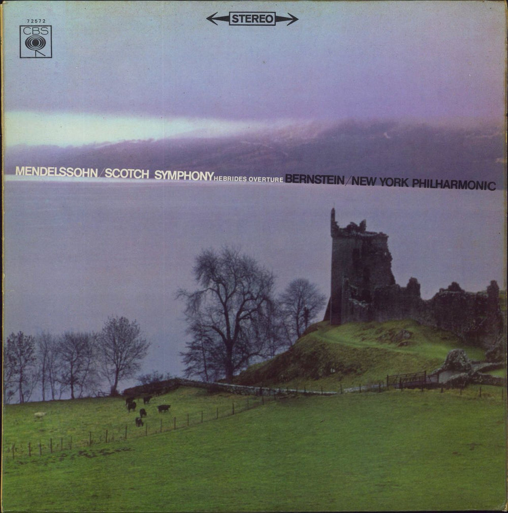 Felix Mendelssohn Mendelssohn: Scotch Symphony - Hebrides Overture UK vinyl LP album (LP record) 72572