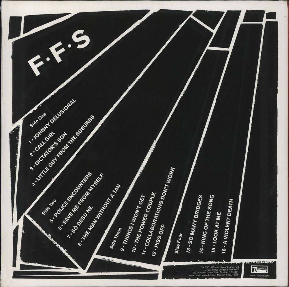 FFS FFS - 180 Gram Vinyl - Hype Stickered & Sealed UK 2-LP vinyl record set (Double LP Album)