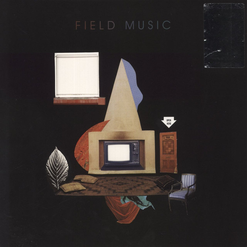 Field Music Open Here - Clear Vinyl - EX UK vinyl LP album (LP record) MI0476LP1