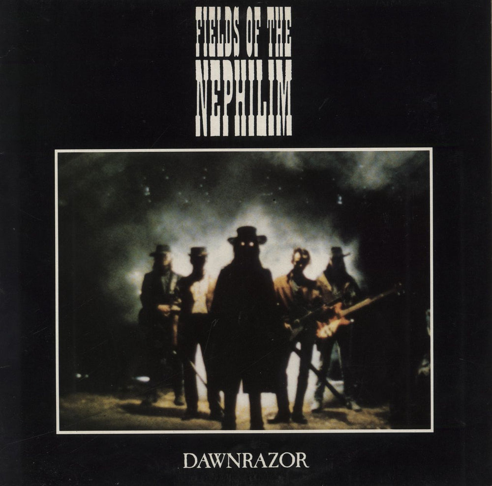 Fields Of The Nephilim Dawnrazor - EX UK vinyl LP album (LP record) SITUP18