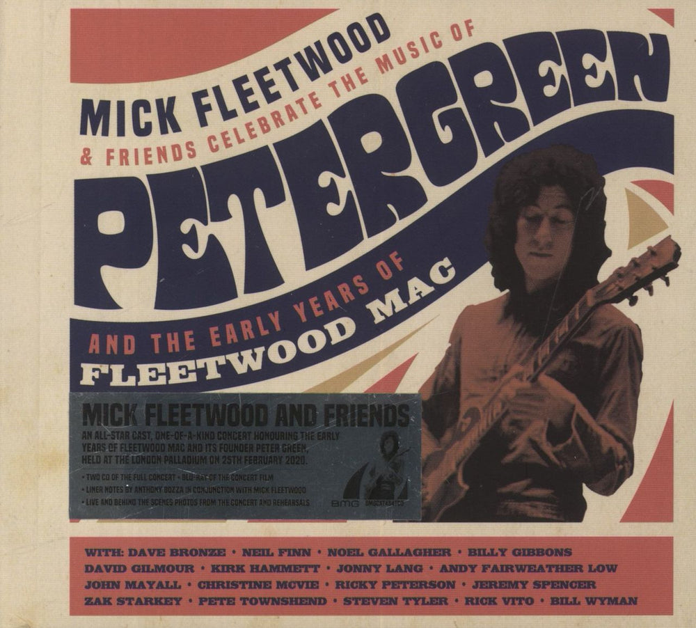 Fleetwood Mac Celebrate The Music Of Peter Green - 2C/Blu-ray UK 2-disc CD/DVD set BMGCAT454TCD