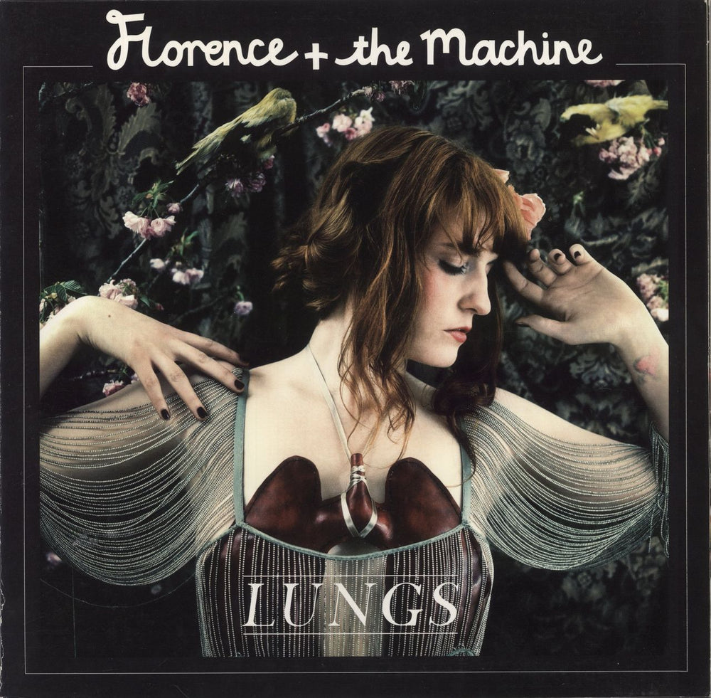 Florence + The Machine Lungs - EX US vinyl LP album (LP record) 2709106