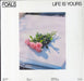 Foals Life Is Yours - Blue Vinyl UK vinyl LP album (LP record) 0190296403828