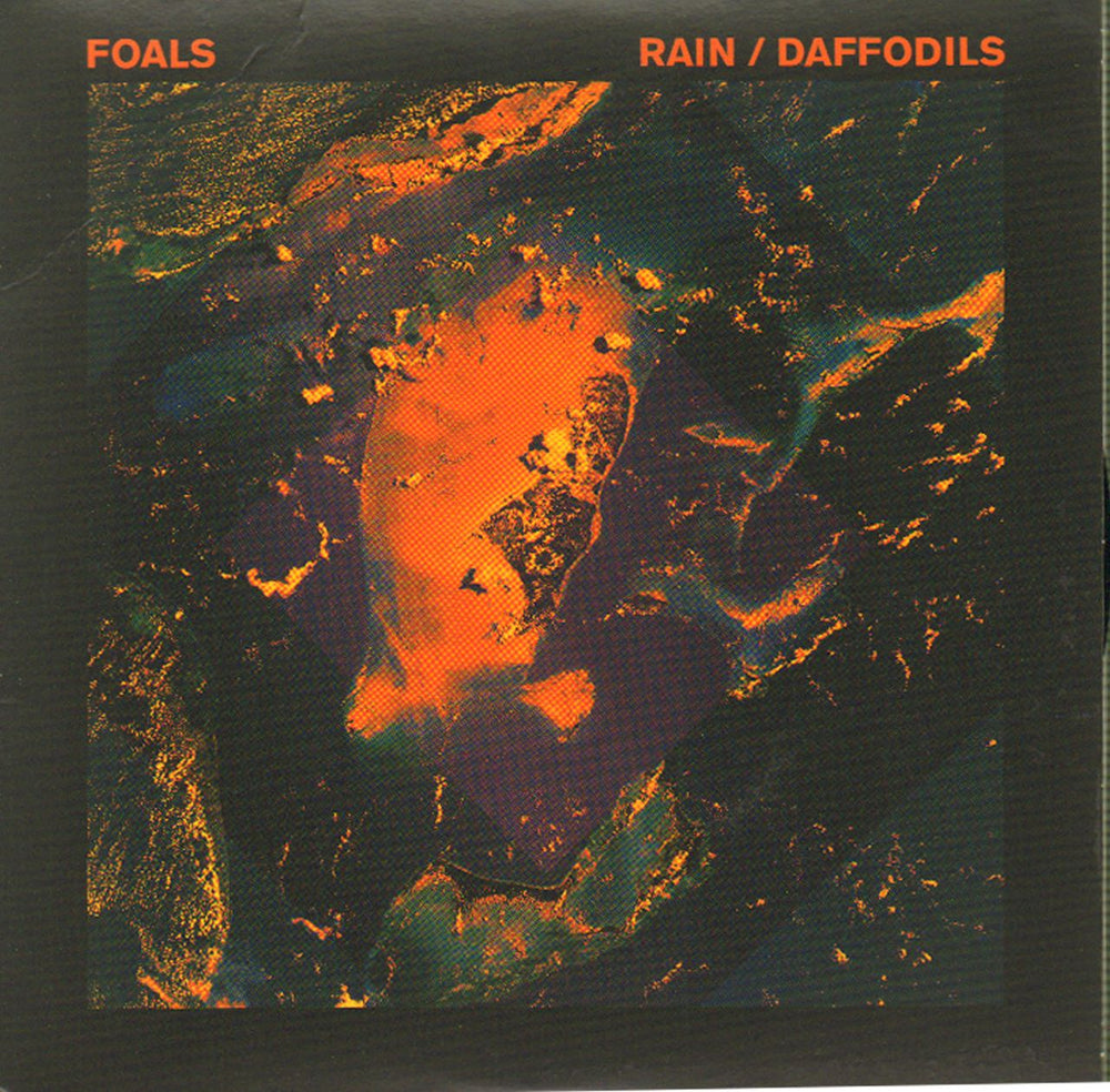 Foals Rain / Daffodils - RSD16 UK 7" vinyl single (7 inch record / 45) 0825646484959