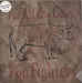 Foo Fighters For All The Cows - Blue Vinyl - VG UK 7" vinyl single (7 inch record / 45) CL762
