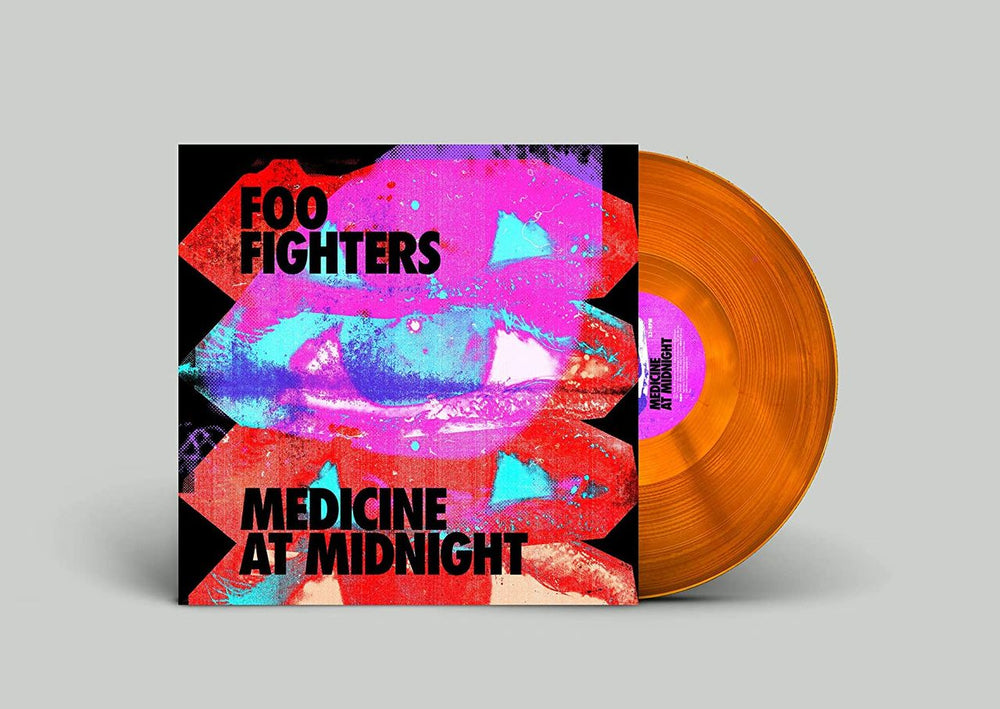 Foo Fighters Medicine At Midnight - Orange Vinyl - Sealed UK vinyl LP album (LP record) 19439-78838-1