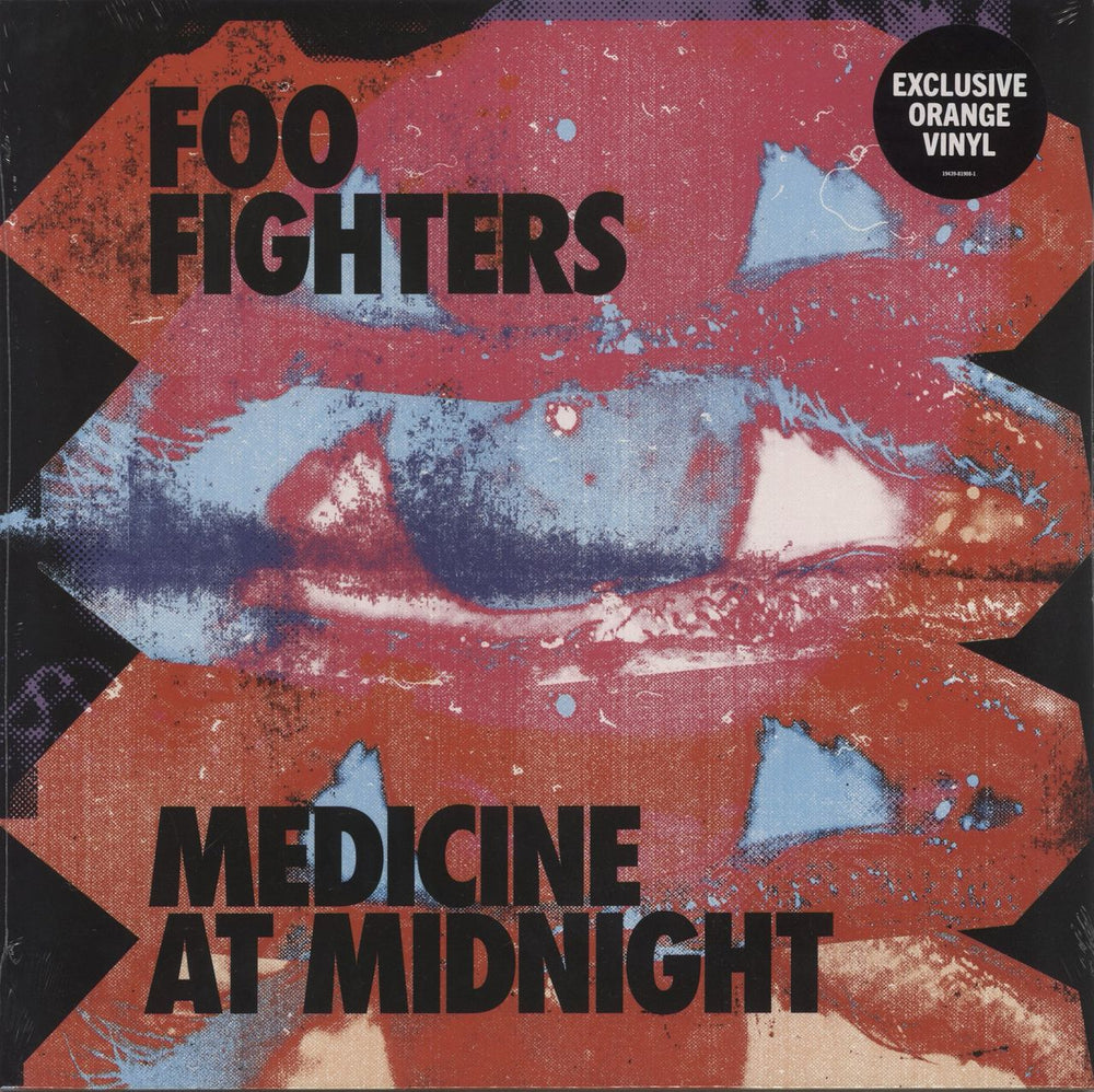Foo Fighters Medicine At Midnight - Orange Vinyl - Sealed UK vinyl LP album (LP record) 19439-78838-1